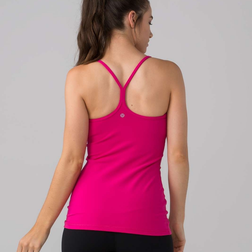 Lululemon Power Y Tank Jewelled Magenta